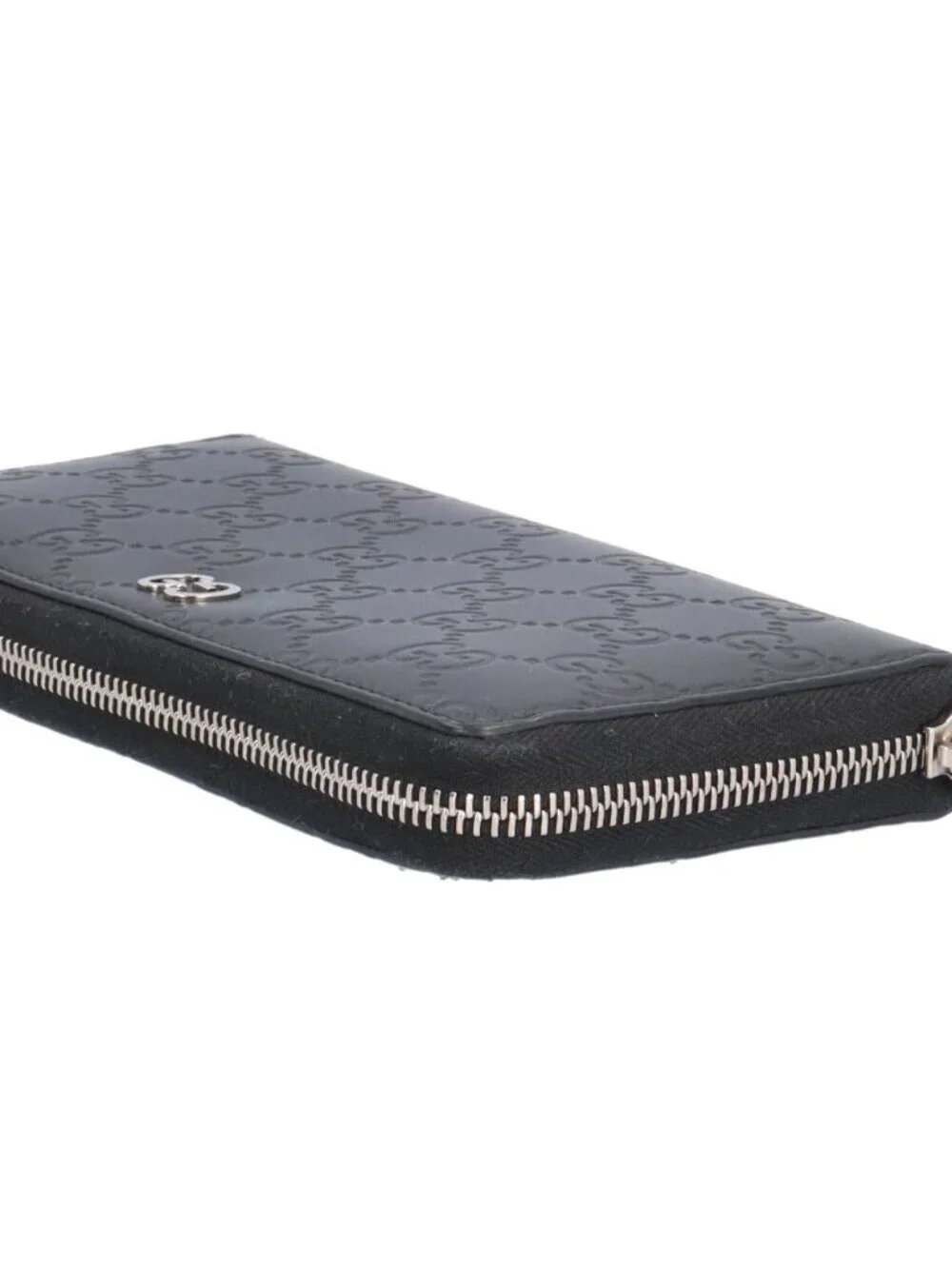 ★SOLD★ Guccissima Wallet Leather Wallets Black - Picture 8 of 10